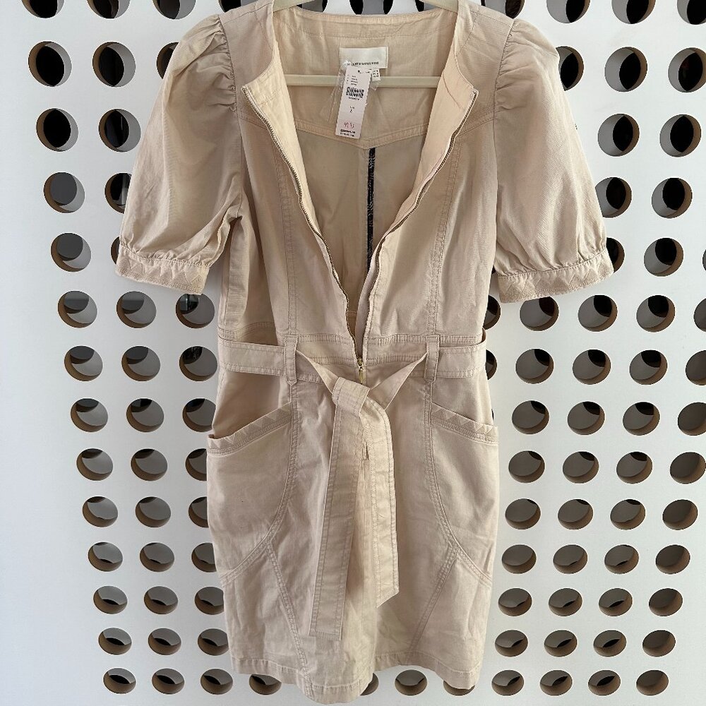 Anthropologie Canvas Structured Dress